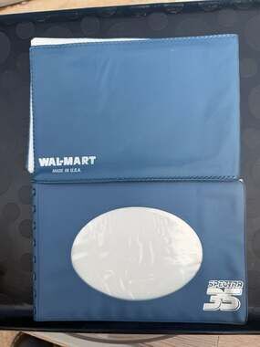 Vintage Wal-Mart Spectra 35 Blue Photo Albums Set of 2